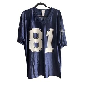 Dallas Cowboys merch Terrell Owens throwback #81 mens football jersey size Lrg